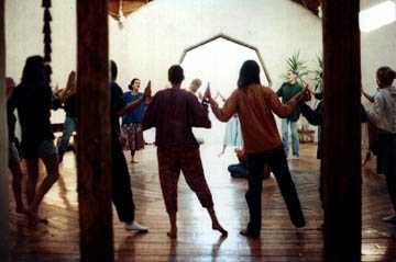 Dancing at Lama Foundation